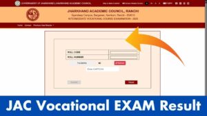 JAC Vocational Result 2025