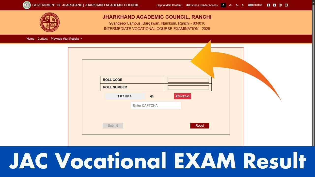 JAC Vocational Result 2025 [Published]